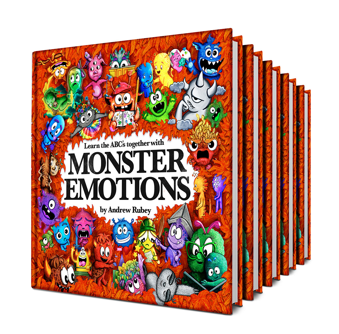 HARDBACK BOOK - Bundle of 5 - Learn the ABC's Together with MONSTER EMOTIONS